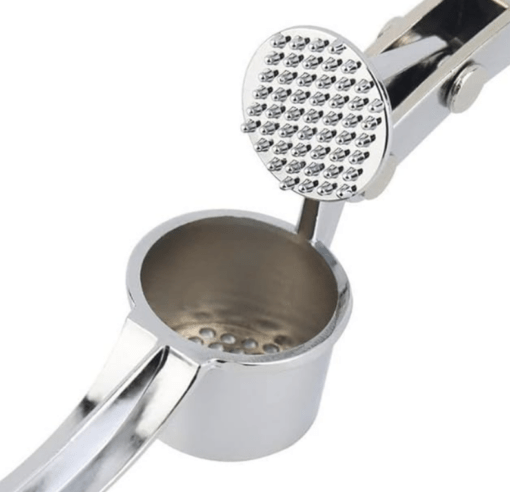 Stainless Steel Garlic Crusher Presser Garlic Press Multi-Function Manual Portable Garlic Crusher Ginger Mincer Easy to use - Image 3